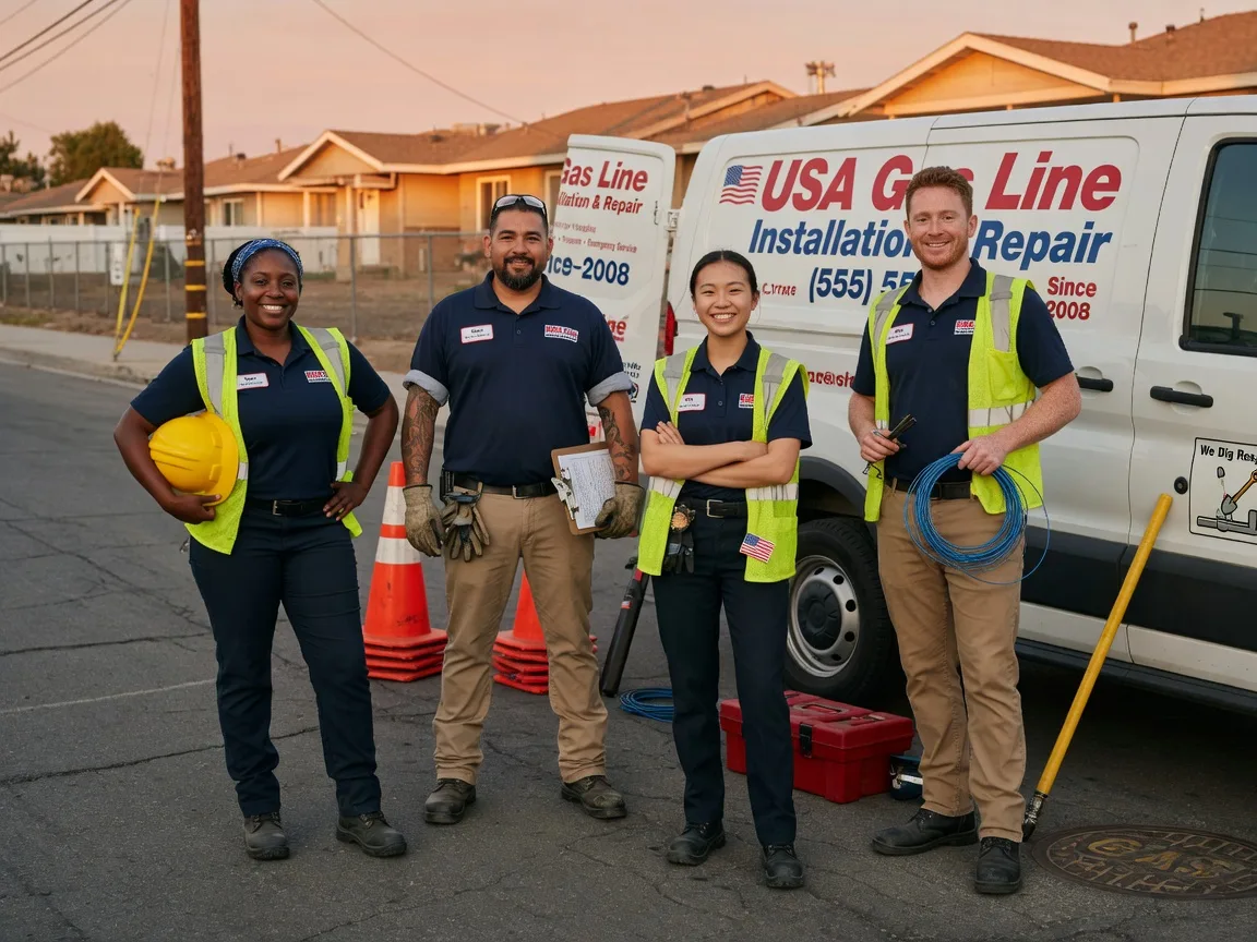 Gas Line Installation company in Sigel, PA